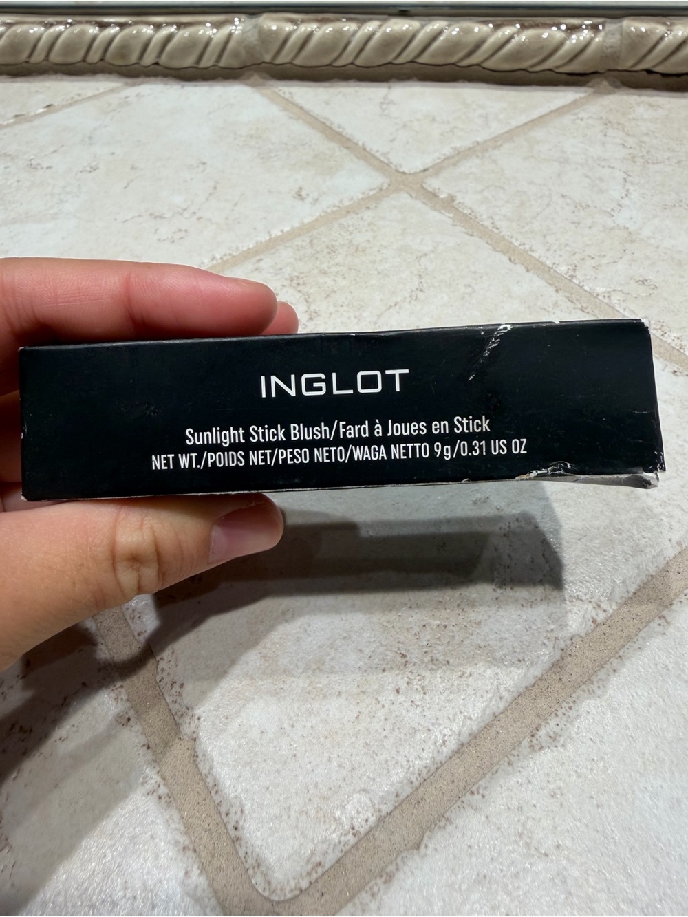INGLOT Mars 304 Stick Blush in Deep Pink Tone